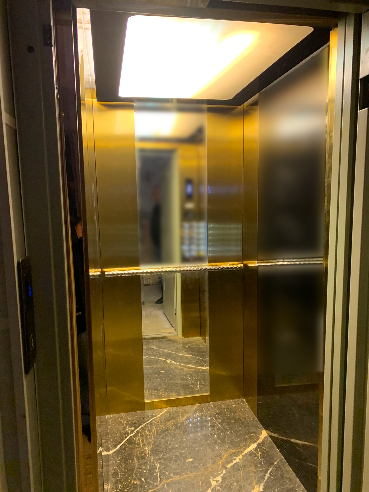 Brand new elevator